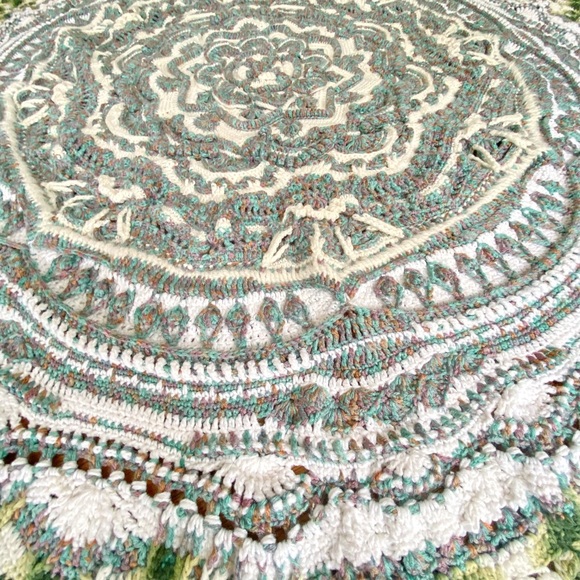 ❌sold❌ Mandala Madness Hand Made Crochet 78" - Picture 12 of 13